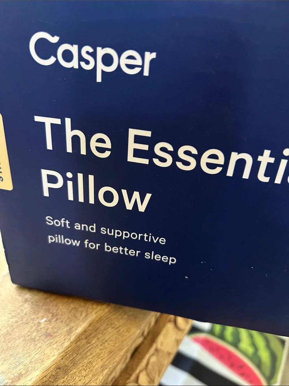 Casper Standard Pillow in White - Soft Support Better Sleep $67.50 on Amazon